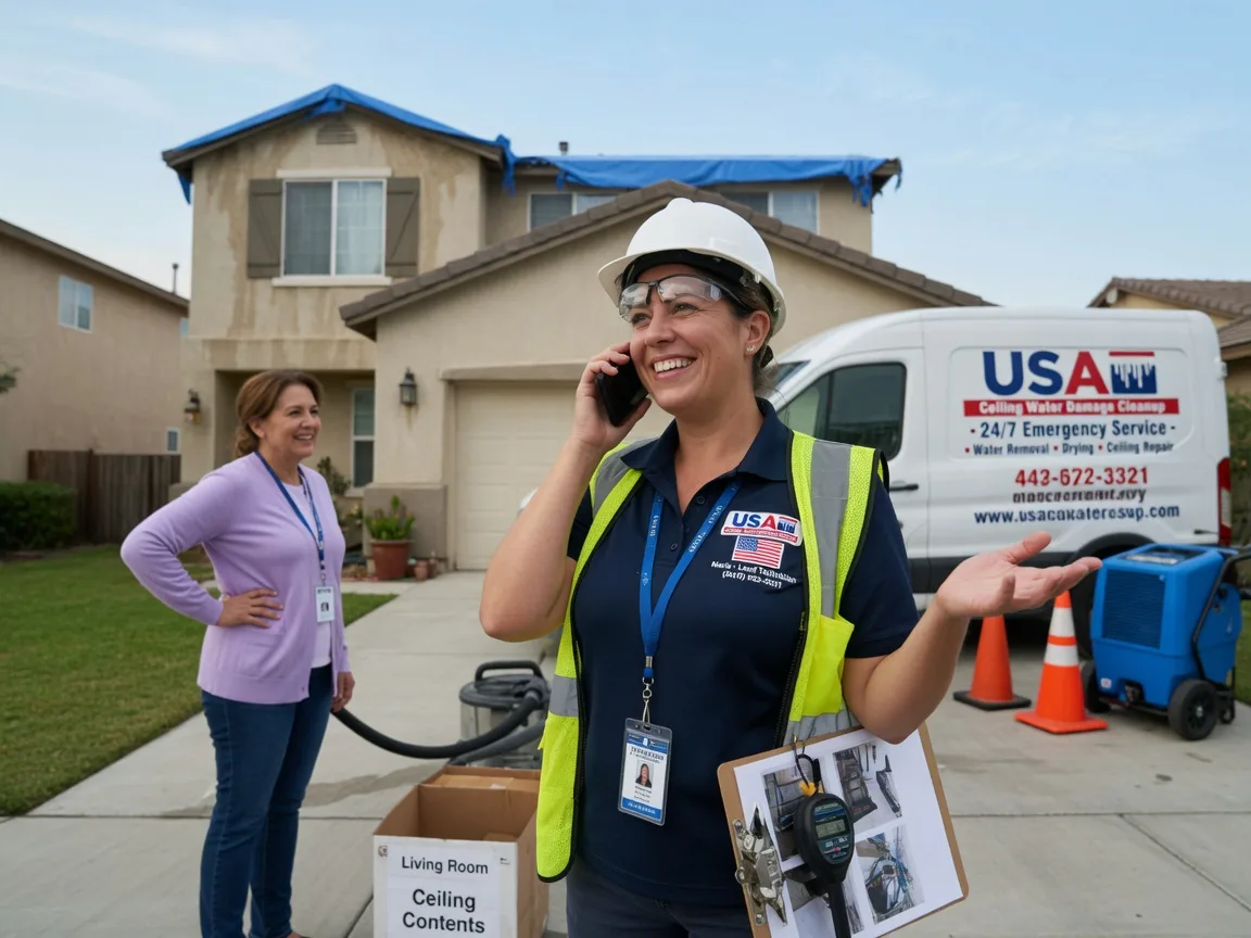 Ceiling Water Damage Restoration Saint Clair, MO FAQs